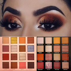 16-Color Pearl MATTe Multicolor Eyeshadow