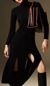 ADDISON Midi Knit Dress