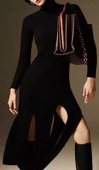 ADDISON Midi Knit Dress