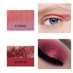 MATTe Easy Color Pearl 18 Color Pink Eyeshadow