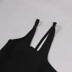 Black Bandage Hollow Out Two Pieces