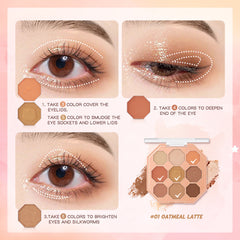 MATTe PearlESCENT Glitter Sequins Eyeshadow