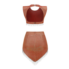 ELODIE Rhinestone Set - Orange