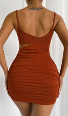 EMILI Ruched Mini Dress