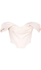 One-Shoulder Tube Top And ABDOMET VEST