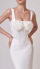 RoseS EmbeliShed Corset Two Pieces Set