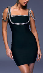 Crystal Bandage Mini Dress