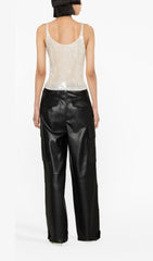 Sequin Embroidered Tank Top