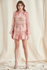 Floral Corset Mini Dress