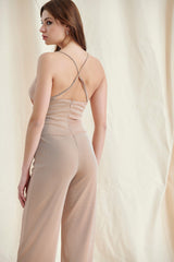 NUDE Knit Plunge Jumpsuit