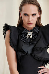 Black Sleeveless BANAGe Mini Dress