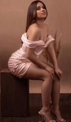 Off Shoulder Corset Mini Dress