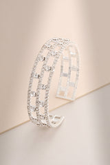 Silver Diamante Bracelet