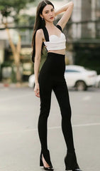 Strappy Bandage Two Pieces Set