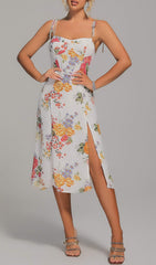 AVIS Floral Printed Midi Dress