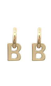 Gold B Detachable Earrings