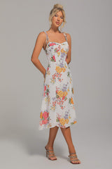 AVIS Floral Printed Midi Dress