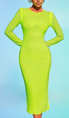 Crystal-EmbelliShed Midi Dress