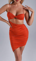 EMILI Ruched Mini Dress