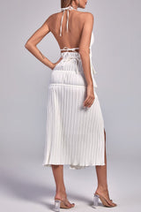 White Dress Set