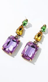 Geometric DiamonaTe Earrings