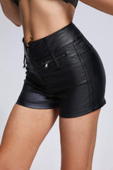 PU LeaTher Shorts