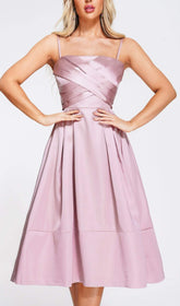 Rosanna Satin Midi Dress