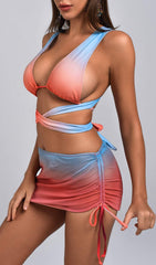 LUCIANA Dawn Gradient Swimwear
