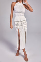 White Dress Set