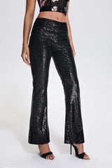 Black Sequin Pant
