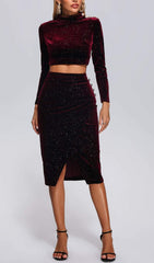 MAUVE Velvet Set