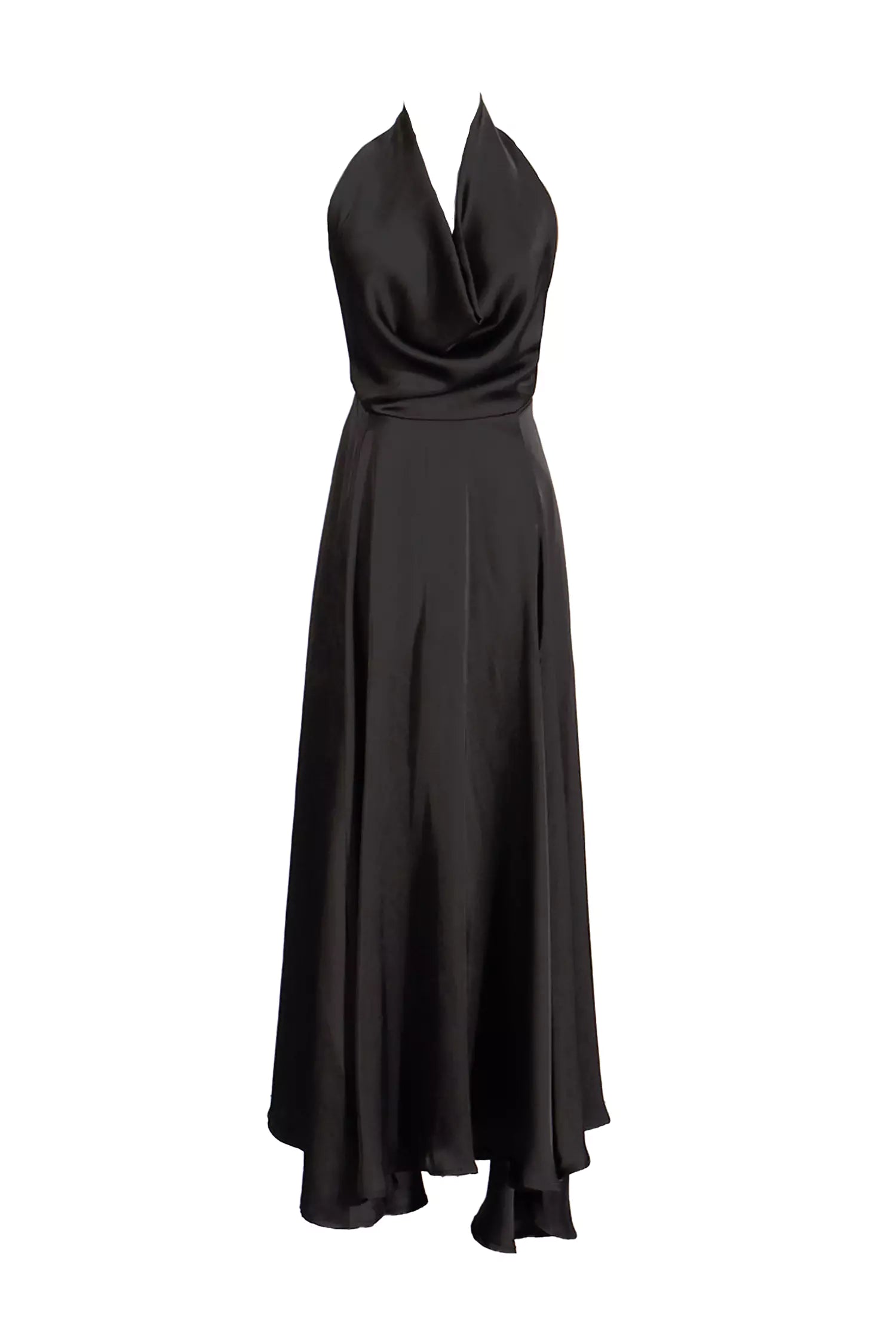 Patricia Black Halter Maxi Dress