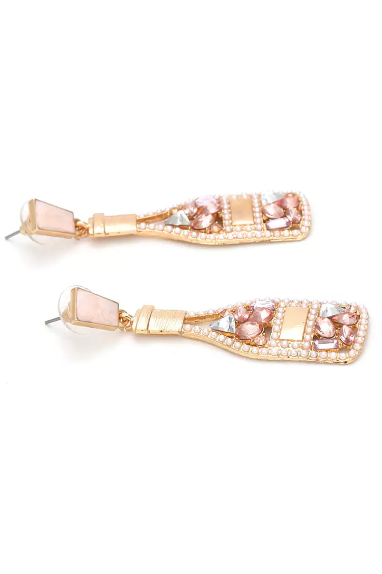 Jayla Diamante Bottle Earrings