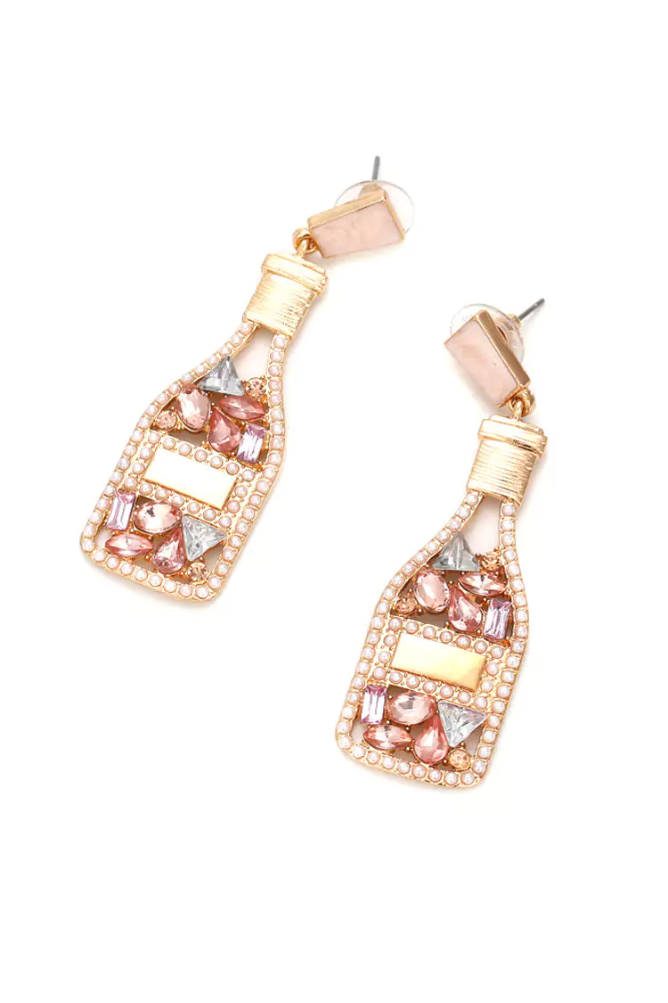 Jayla Diamante Bottle Earrings