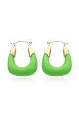 Julianna Green Resin Earrings - Catchall