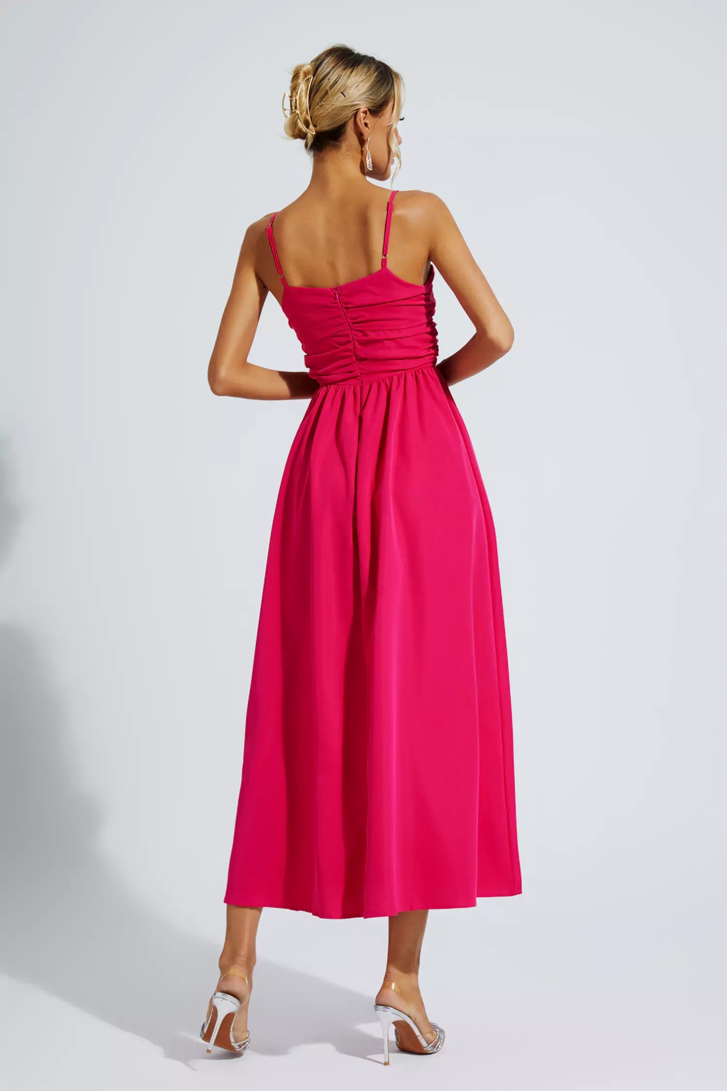 Kyla Rose Red Slip Vacation Maxi Dress - Catchall