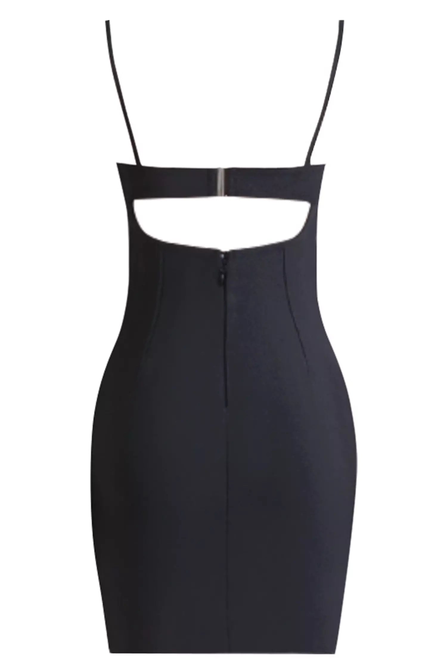 Lauren Black Mini Bodycon Dress