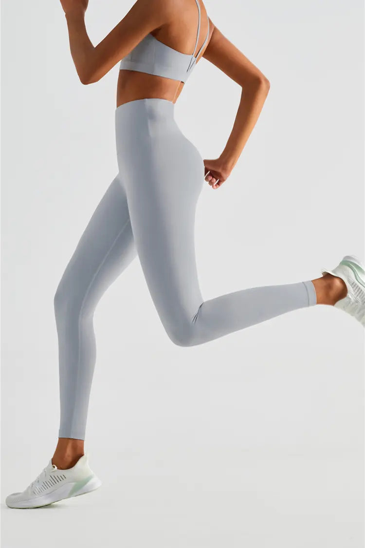 Lexi Rhino Gray High-Rise Tight Leggings - Catchall