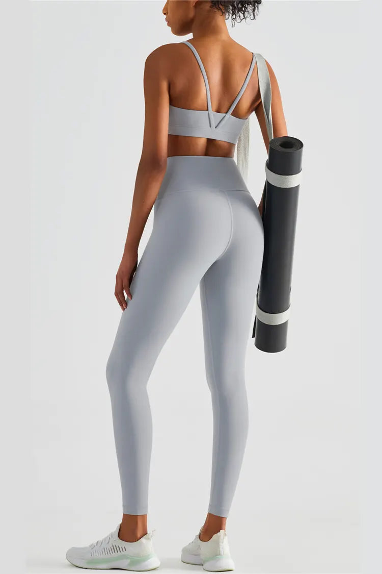 Lexi Rhino Gray High-Rise Tight Leggings