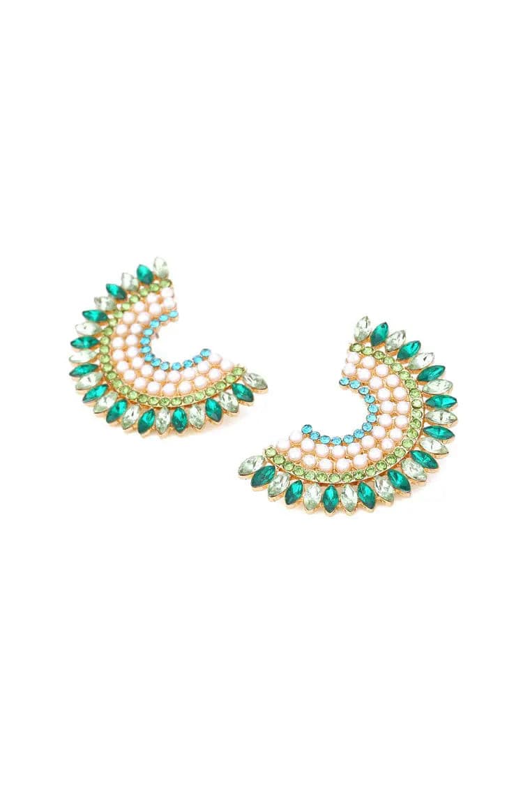 Lucia Scalloped Earrings