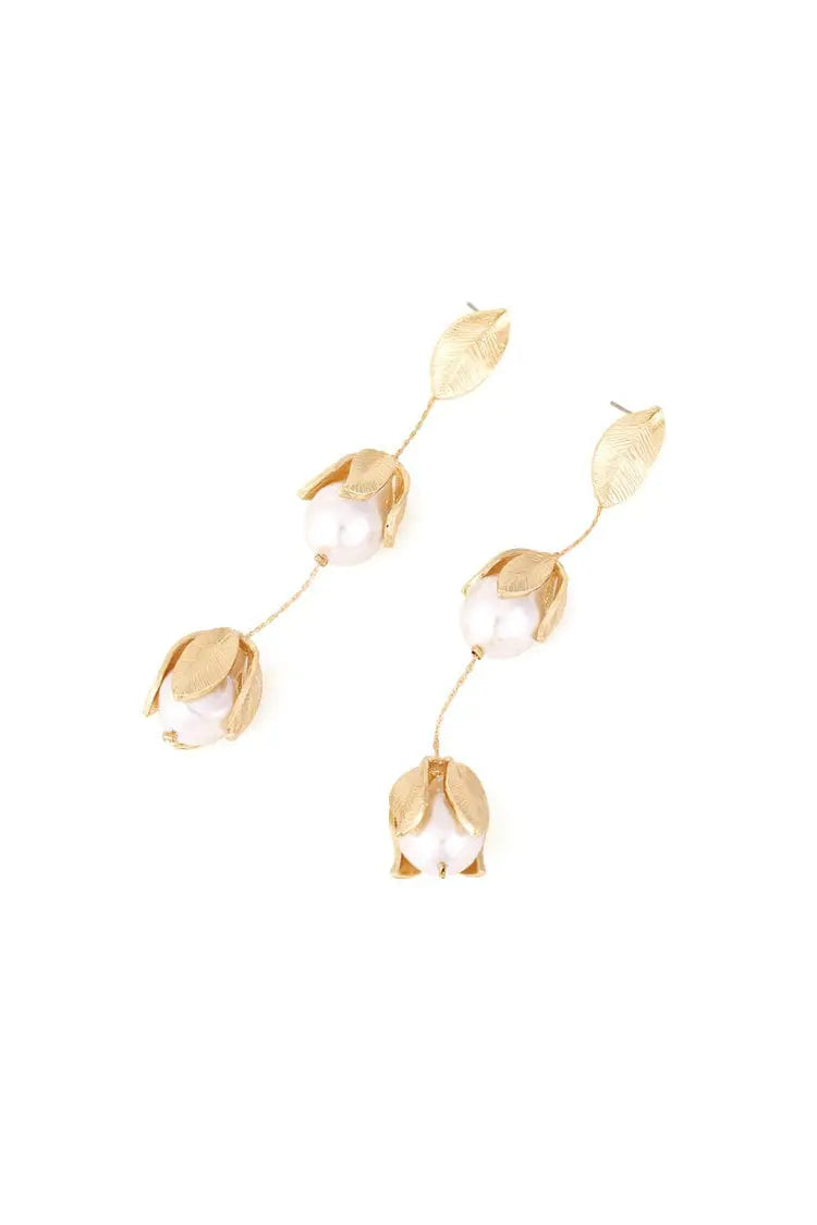 Mackenzie Pearl Drop Earrings