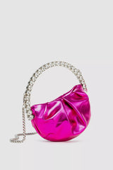 Mariah Crystal Embellished Rose Red Bag