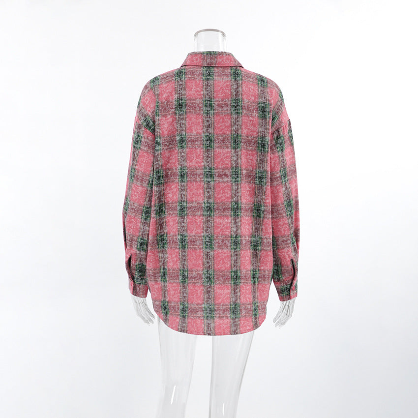 Checked Cotton Relaxed Fit Casual Shirt