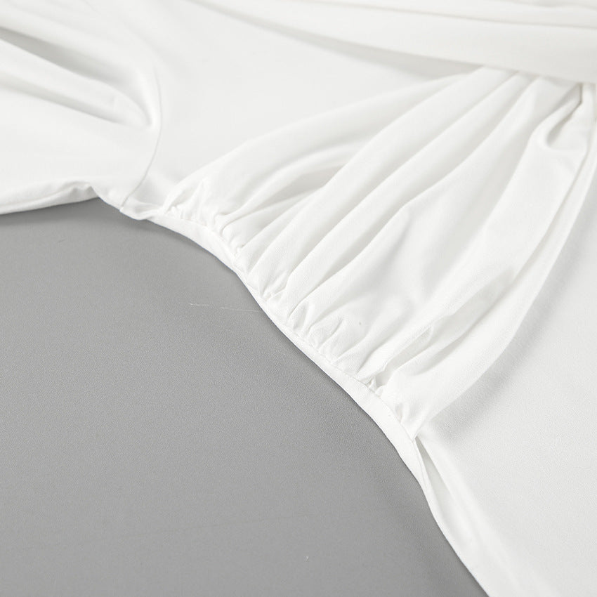 Assymetric Cut Out Top