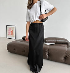 A-line Maxi Skirt