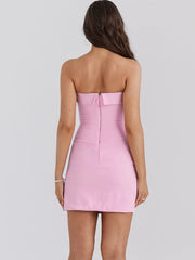 Strapless Mini Dress