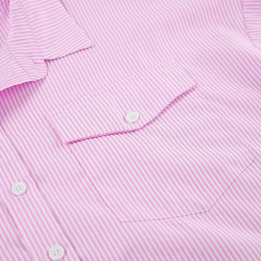 Pink Stripe Blouse