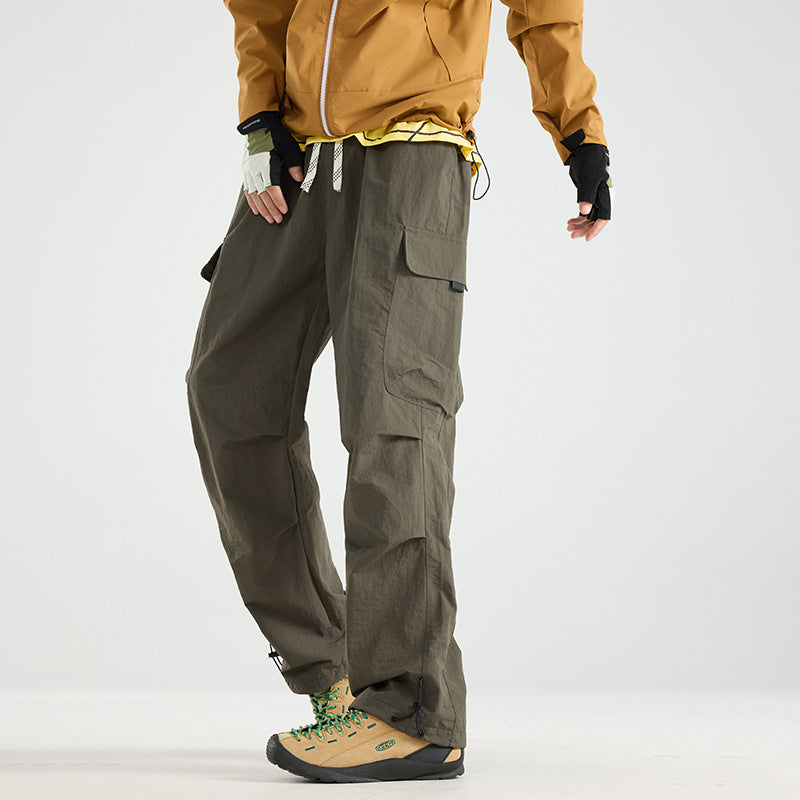 Loose Fit Parachute Pants