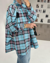 Vintage Plaid Long Sleeve Shirt