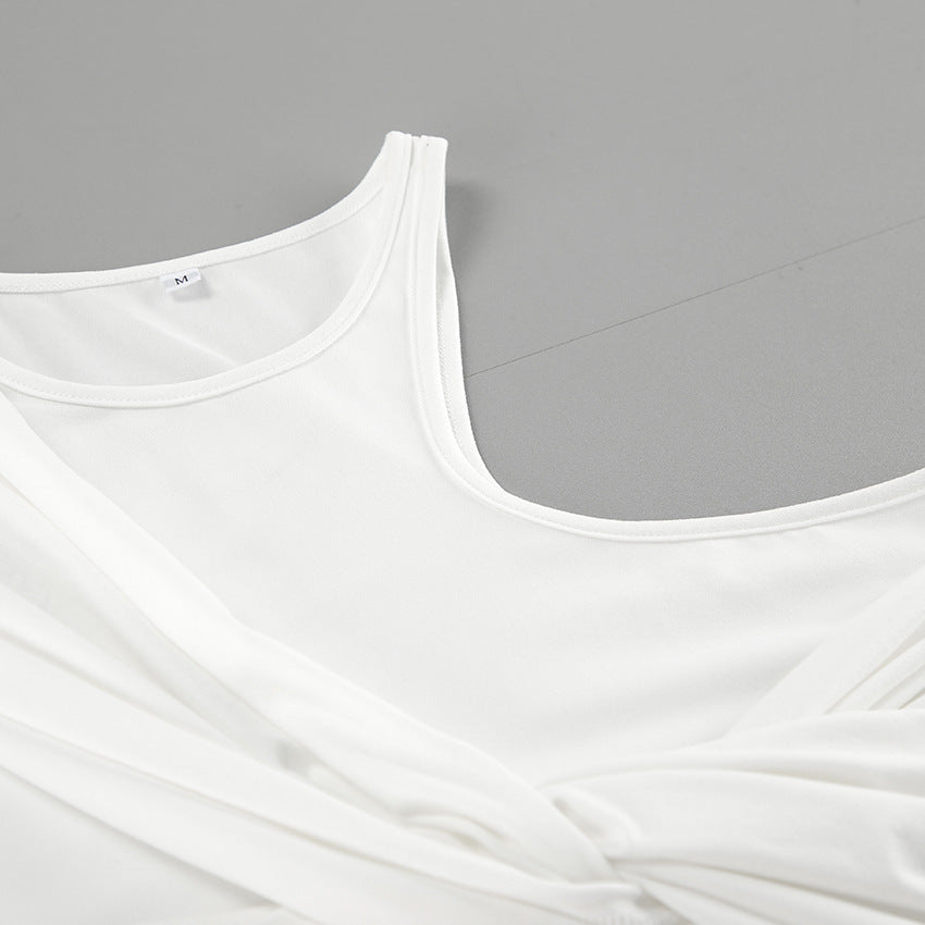 Assymetric Cut Out Top
